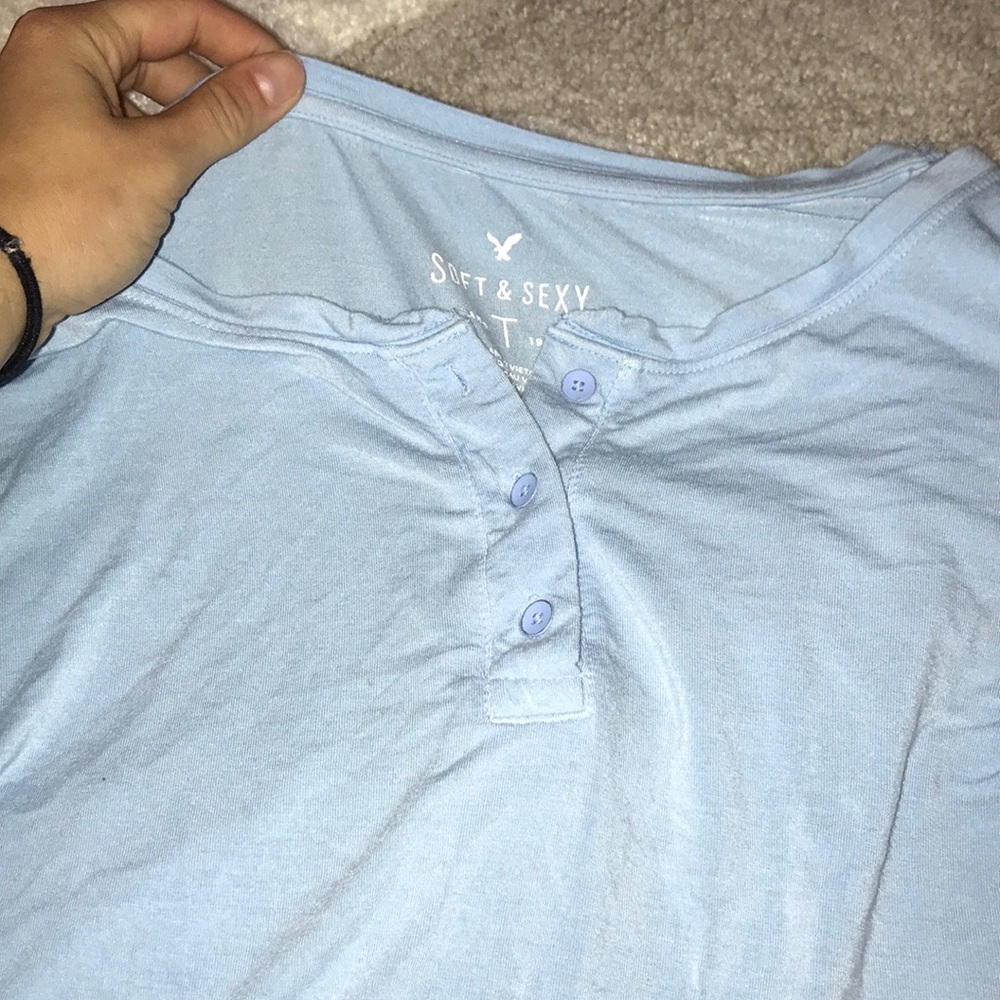 American Eagle Soft & Sexy long-sleeve shirt